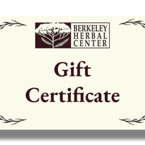 Berkeley Herbal Center Gift Certificate