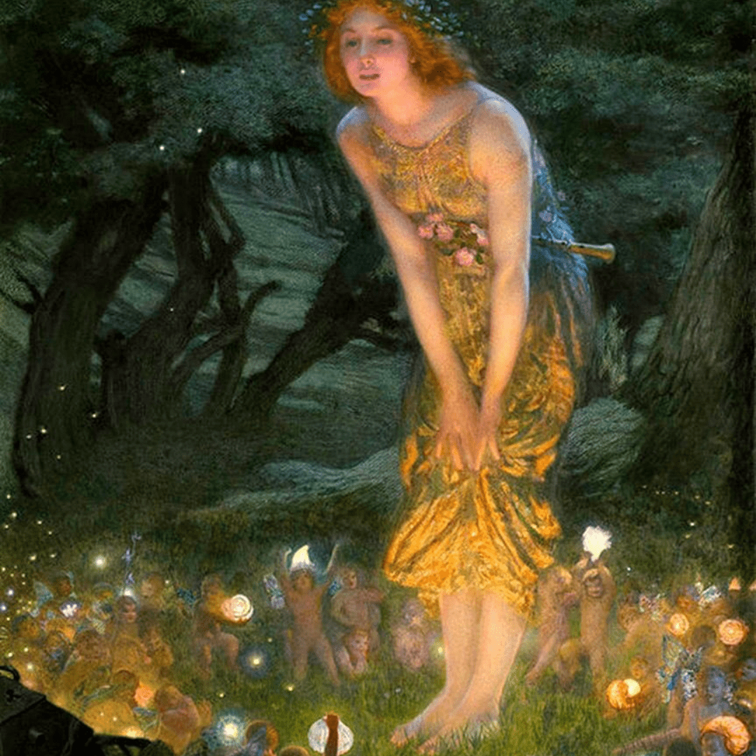 Midsummer Eve, by Edward Robert Hughes, 1908