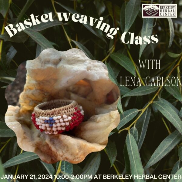 Traditional Pomo Basket Weaving Class with Lena Carlson