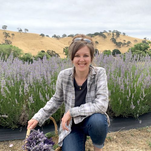 Anna Marie Beauchemin in Lavender